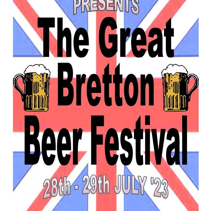 Great Bretton Beer Festival at Peterborough Lions – Friday 28th and Saturday 29th July